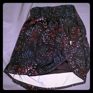 2 in 1 Colorful Athletic Shorts w Pockets